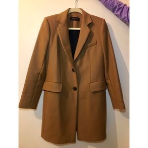 Zara Camel Coat size M